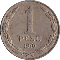 1 peso - Chili