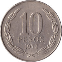 10 pesos - Chili