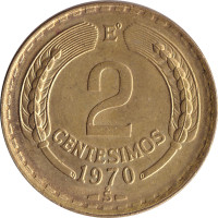 2 centesimos - Chile