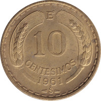 10 centesimos - Chile