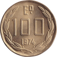 100 escudos - Chile