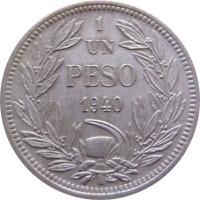 1 peso - Chile