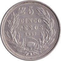 5 pesos - Chile