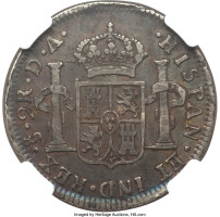 2 reales - Chile