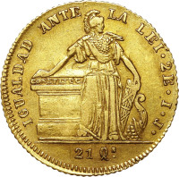 2 escudos - Chile