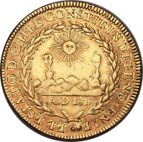 8 escudos - Chile