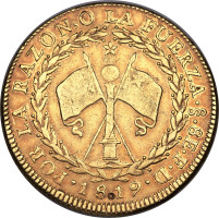 8 escudos - Chile