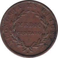 1/2 centavo - Chile