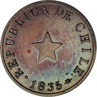 1/2 centavo - Chile