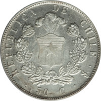 50 centavos - Chile