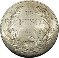 1 peso - Chili