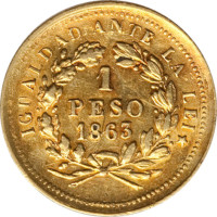 1 peso - Chili