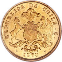 5 pesos - Chile