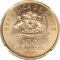 100 pesos - Chile