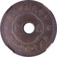 2 cents - China