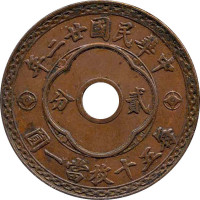 1 cent - Chine