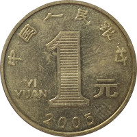 1 yuan - China