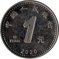 1 yuan - China