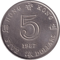 5 dollars - Chine