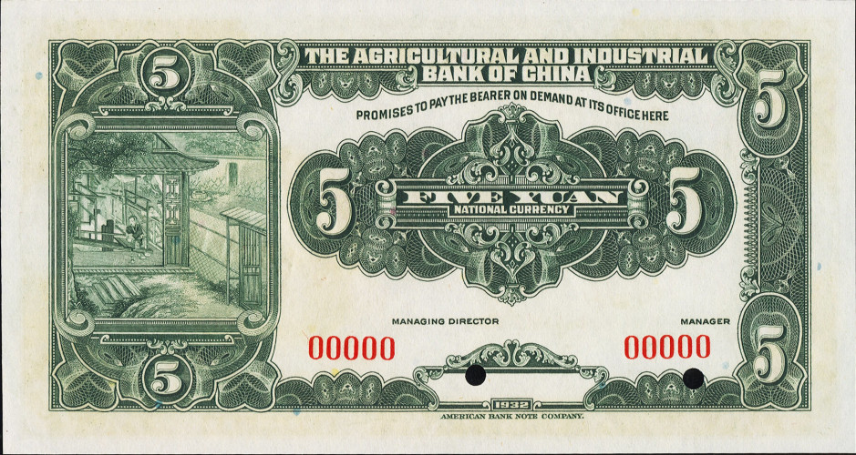 5 yuan - China