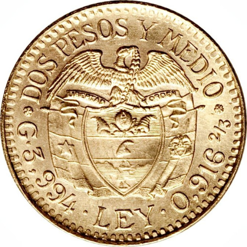 2 1/2 pesos - Colombie