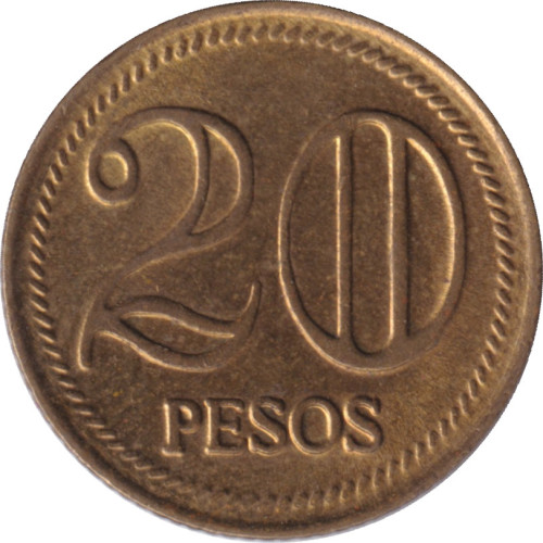 20 pesos - Colombia