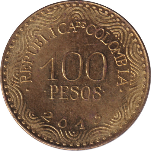 100 pesos - Colombie