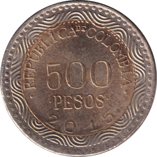 500 pesos - Colombia