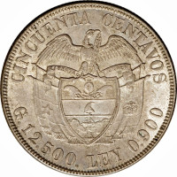 50 centavos - Colombie