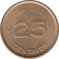 25 centavos - Colombia