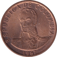 2 pesos - Colombie