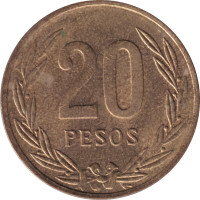 20 pesos - Colombia