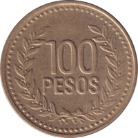 100 pesos - Colombie