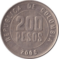 200 pesos - Colombia