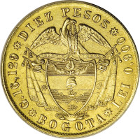 10 pesos - Colombie