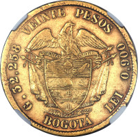 20 pesos - Colombie