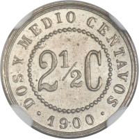 2 1/2 centavos - Colombia