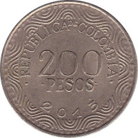 200 pesos - Colombia