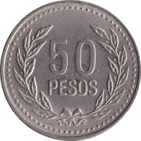 50 pesos - Colombia