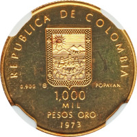 1000 pesos - Colombia