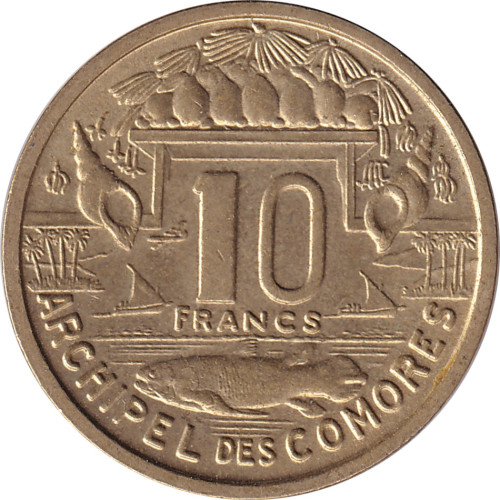 10 francs - Comoros