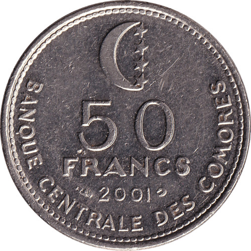 50 francs - Comoros