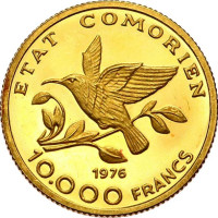 10000 francs - Comoros