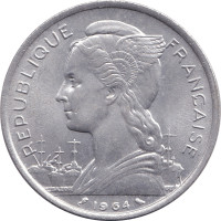 5 francs - Comoros