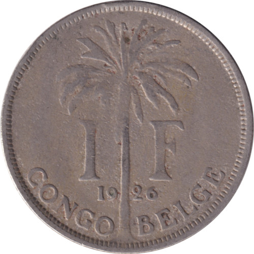 1 franc - Congo