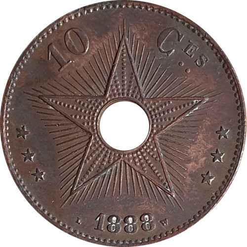 10 centimes - Congo