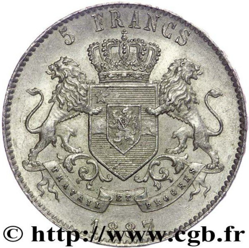 5 francs - Congo