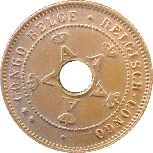 1 centime - Congo