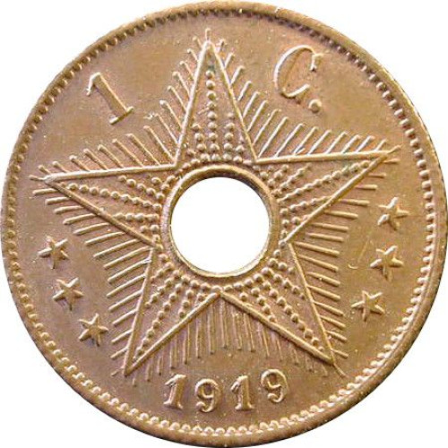 1 centime - Congo