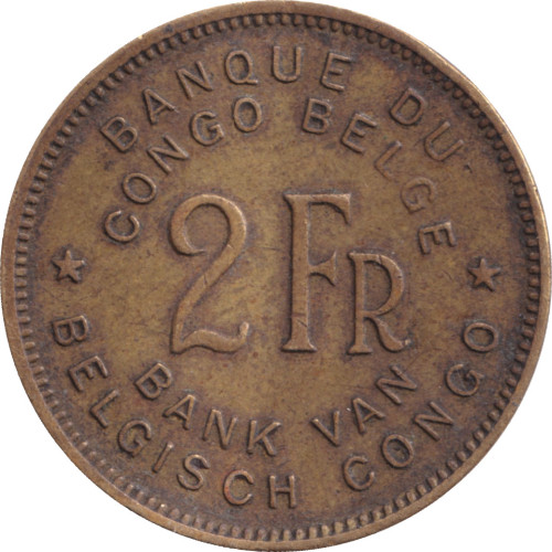 2 francs - Congo